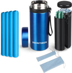 42H 1-8 Insulin Pens Cooler Travel Case Portable Medicine Travel Cooler TSA Approved, Big Diabetic Medication Cooler for Travel EpiPen Carry Case with Adjustable Biogel
