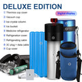42H 1-8 Insulin Pens Cooler Travel Case Portable Medicine Travel Cooler TSA Approved, Big Diabetic Medication Cooler for Travel EpiPen Carry Case with Adjustable Biogel